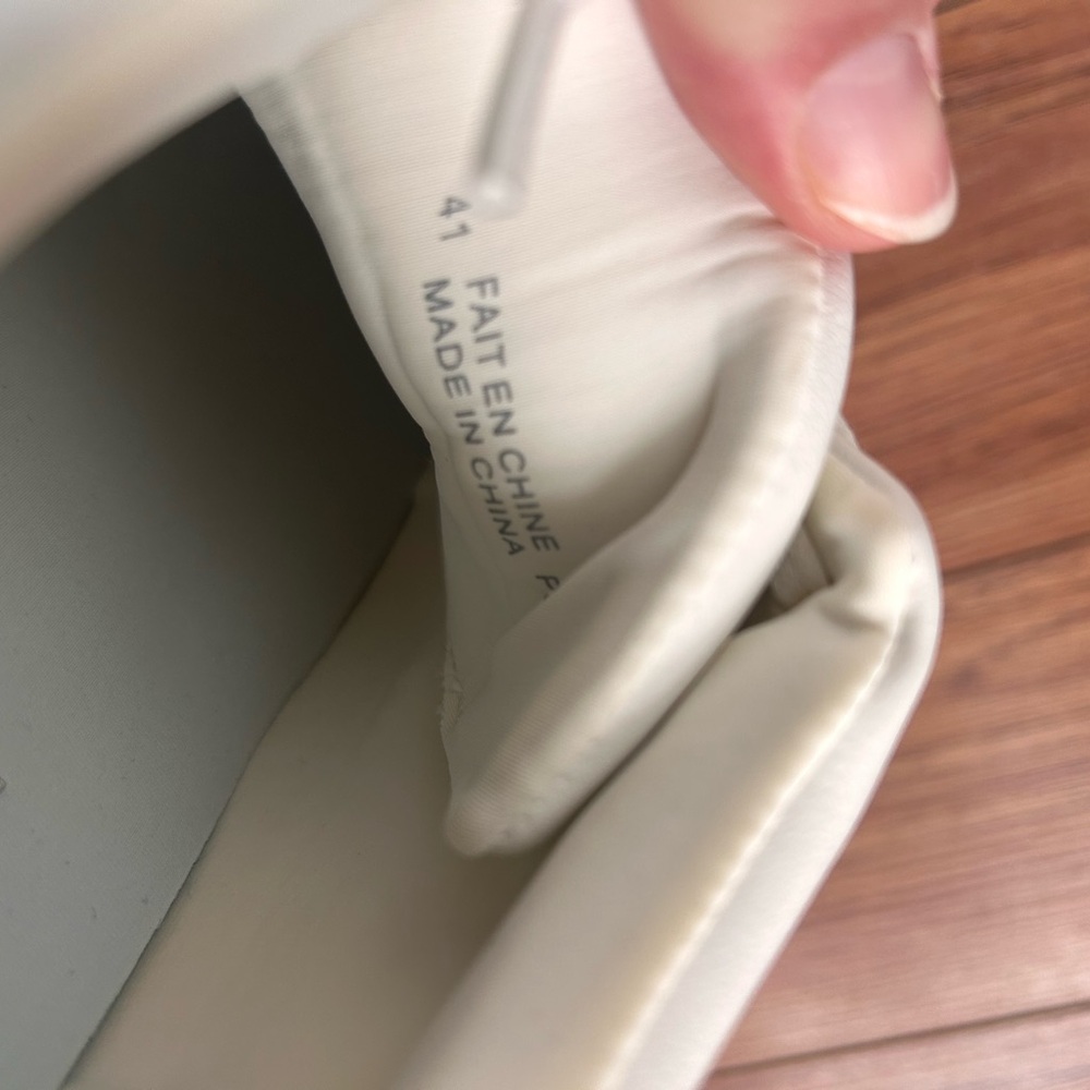 Matt & Nat Cream Low-Top Lace-Up Sneakers - Picture 5 of 5